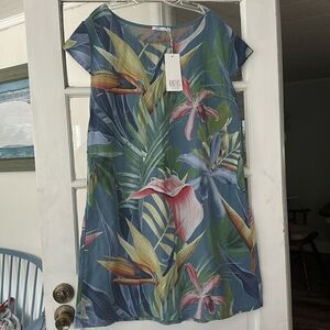 NWT Kaktus Women's Stepford Wives Floral Picnic Dress Size 2X